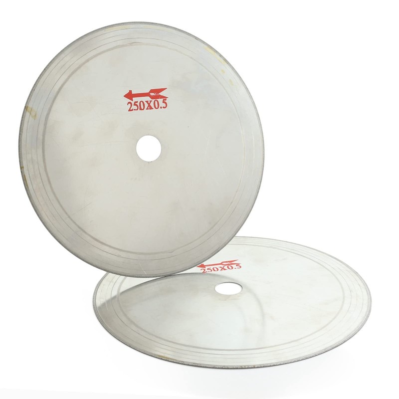 ILOVETOOL 10 inch Lapidary Saw Blade Diamond Cutting Blades Arbor