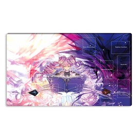 New Mlikemat Playmat Vaalmonica Creato TCG CCG OCG Trading Card Game Mat Table Mat with Zones + Free Bag (YG001-147-A)