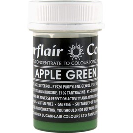 Sugarflair Food Colouring Paste Edible Gel - Pastel Apple Green