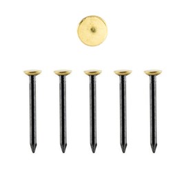 S&S-Shop 30 Picture Nails, Size 30 mm, Made of Hardened Steel, Picture Hanging, Art Accessories, Skirting Board Nail, Picture Mounting, Wall Pictures, Canvas Nails, Picture Nail