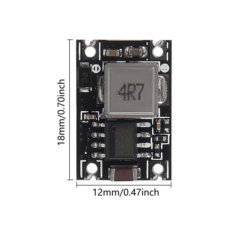 10PCS 5V Regulator Mini Reducer DC 5-30V 12V 24V Buck