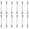 Sunlite Q150T3/CL/S/12PK Halogen 150W 120V T3 Double Ended Capsule Light