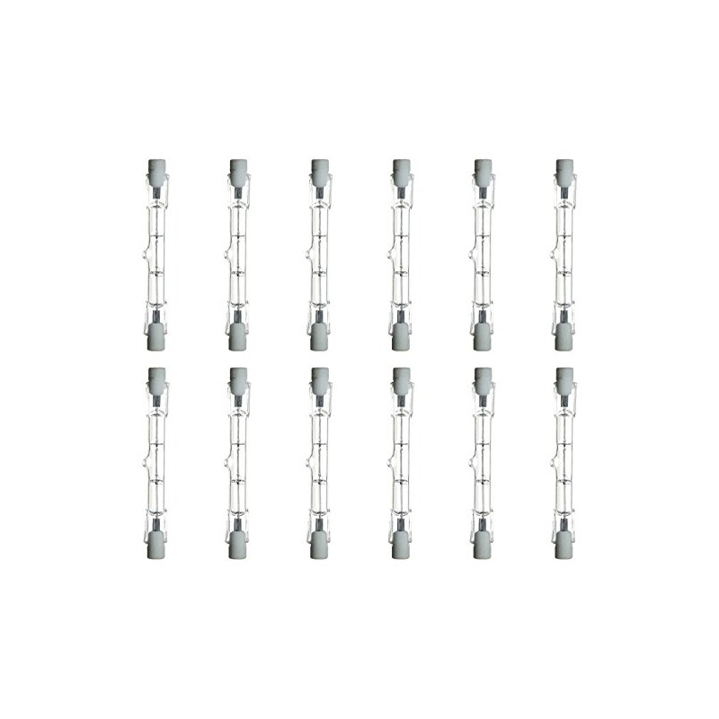 Sunlite Q150T3/CL/S/12PK Halogen 150W 120V T3 Double Ended Capsule Light