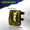 ALLGOOD LED Fog Lights w/Bulbs, Compatible with Chevy Silverado 1500