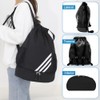 Mochila Deportiva con Cordón, Bolsas Impermeable de Cuerdas, Compartimento Separado