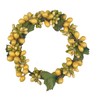 Great Finds B2413-3 LE 3" Bead Candle Ring, Lemonade