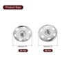 uxcell 25 Sets Sewing Snap Buttons, 19mm Press Buttons Metal