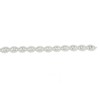 Bead Chain String Half Side Flatback DIY Imitation Pearl String