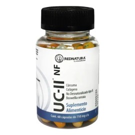 Uc-ii Nf Colageno Curcuma Glucosamina Rednatura 60 Cap Natur