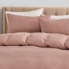 KASYLAN Duvet Cover Set - Washed Microfiber Bedding Set with