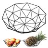 SANTOO Fruit Basket Metal Fruit Bowl Modern Scandinavian Decorative Basket