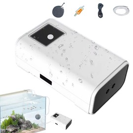 Fish Air Pump | Fish Tank Aerator Aquarium Pump,Quiet Electric Air Pump, Adjustable Aquarium Bubbler Pump, Fish Tank Bubbler, Oxygen Generator with Accessories