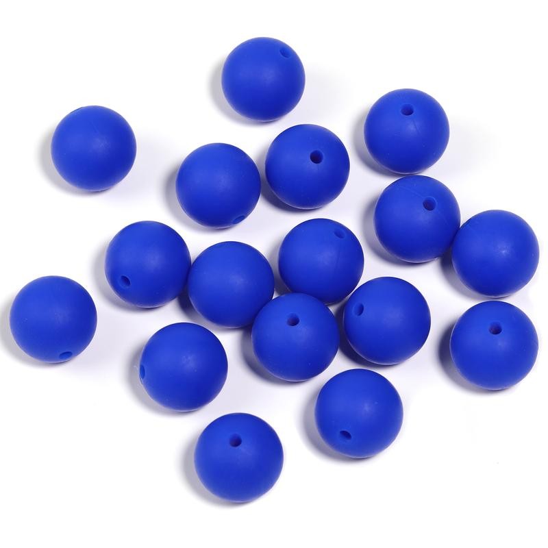 【B170】 Beads for DIY Projects: 15mm Round, Mixed Color, 30Qty