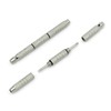 Rimless Glasses Diamond Head Gold Screw Washer Nut Cap and
