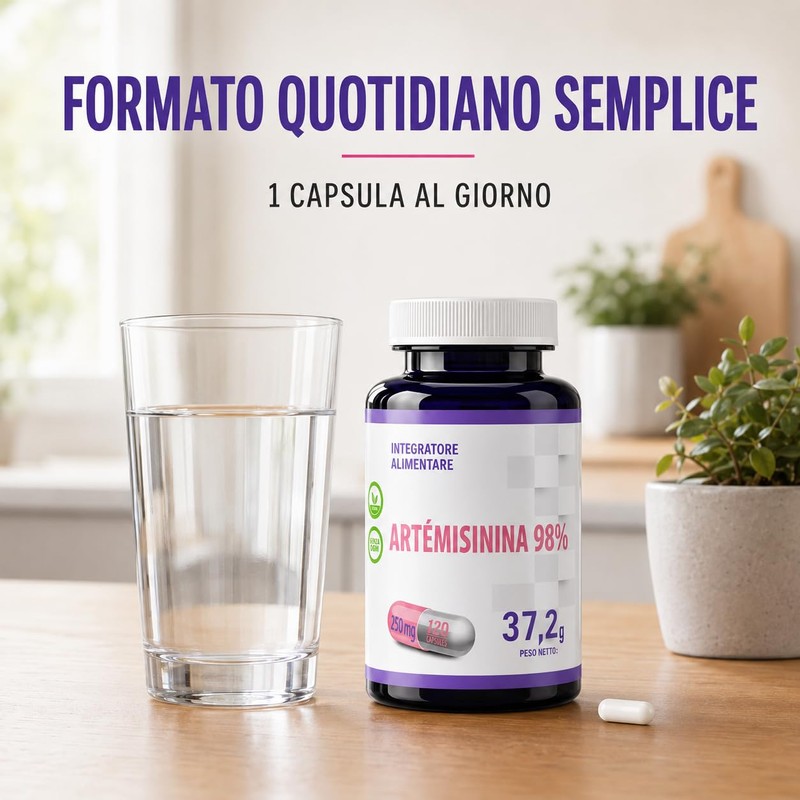 Hepatica Artemisinina | 250 mg | standardizzata al 98% |