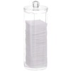 Tecbeauty Cotton Pad Holder Makeup Pads Cotton Swab Dispenser for