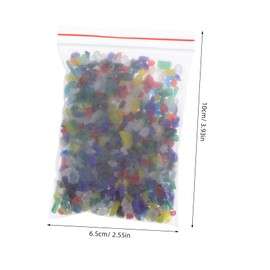 Operitacx 1 Specially Shaped Glass Block Decoration DIY Project Irregular Glass Mosaic Glass Fragment Stained Glass Kit Coloured Glass Melting Block Craft Supplies Mosaic Tiles for Crafts