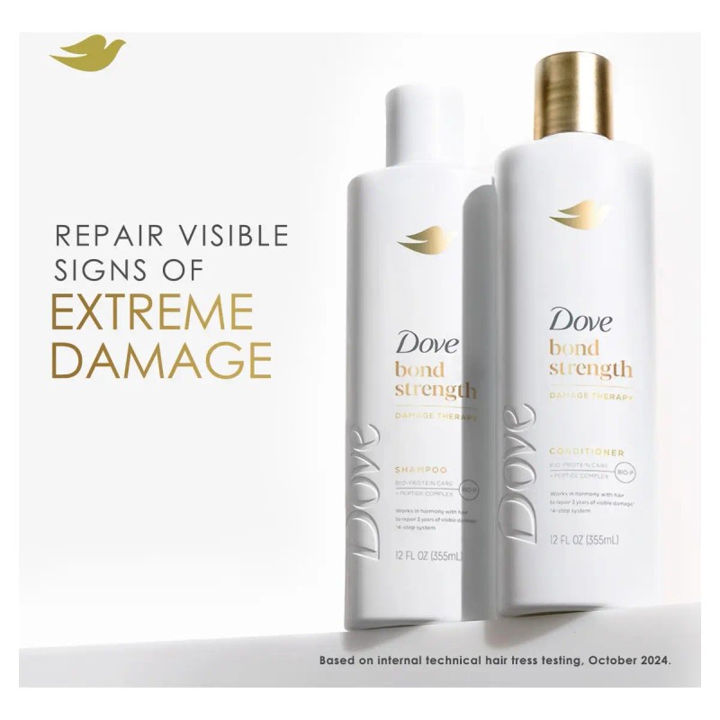Dove Bond Strength Acondicionador Cabello Seco Dañado 355ml