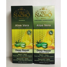 Tío Nacho Tio Nacho ~ Aloe Vera Shampoo & Conditioner ~ Deep Repair 14 fl oz Each