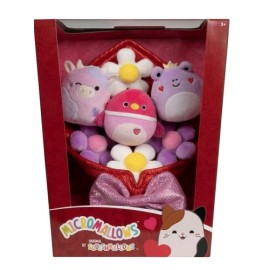 Squishmallows Micromallows 12” Valentines Day Bouquet 2025 NEW Cow Frog Duck