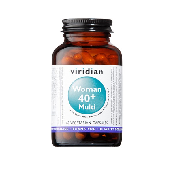 No Vendor VIRIDIAN WOMAN 40+ MULTI 60VEG. CAPSULES