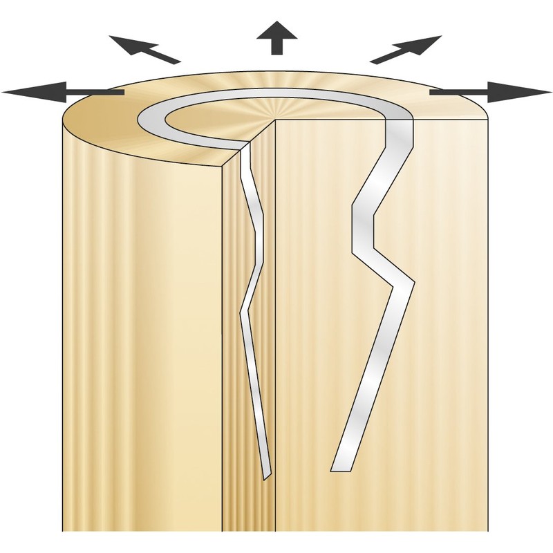 Cover Tapered Collar for Ash Handle, 2000 g, 0705 2002