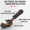 Universal Zip Repair Kit, Removable Replacement Zipper for Zip, Zip