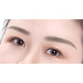 Plus Nao Eyebrow Template, Double Eyebrow, Set of 52, Sticking, Adjustable, Eyebrow Template, Eyebrow Plate, Eyebrow Stainless Steel - J