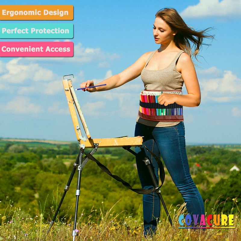 covacure Colored Pencils, Premier Color Pencil Set With 36 Colouring