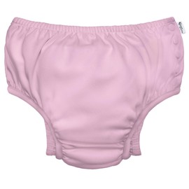 i Play Girls Reusable Absorbent Baby Swim Diapers Light Pink 12 Months