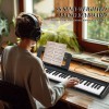 88 Key Foldable Electronic Keyboard Piano,Semi-Wei