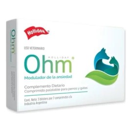 Suplemento Vitaminico Perro Gato Ohm 21 Comp. Np