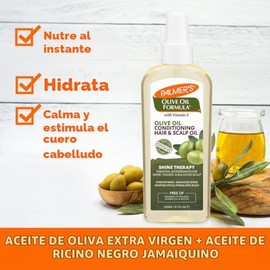 Palmer´s Olive Oil Formula Shine Therapy Aceite para Cabello y Raíces Oliva, 150ml