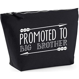 Hippowarehouse Promoted To Big Brother printed make up cosmetic wash bag 18x19x9cm