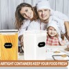 PRAKI Extra Large Tall Airtight Food Storage Containers 6.5L /
