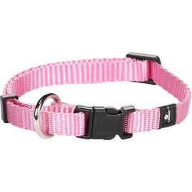 Flamingo Ziggi Dog Collar XS 20-35 cm 10 mm Continuously Adjustable with Strain Relief Pink