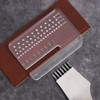 2 Pcs Acrylic Punching Aid Plate For Help Leather Hole