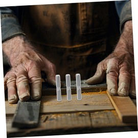 TEHAUX 10pcs Double-Headed Screw Bolt Double Sided Screw Double-end Bolt Threaded and Double Steel Double-Ended Threaded End Wheel Conversion Stainless Steel