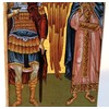 Wooden Greek Christian Orthodox Wood Icon of Archangel Michael and