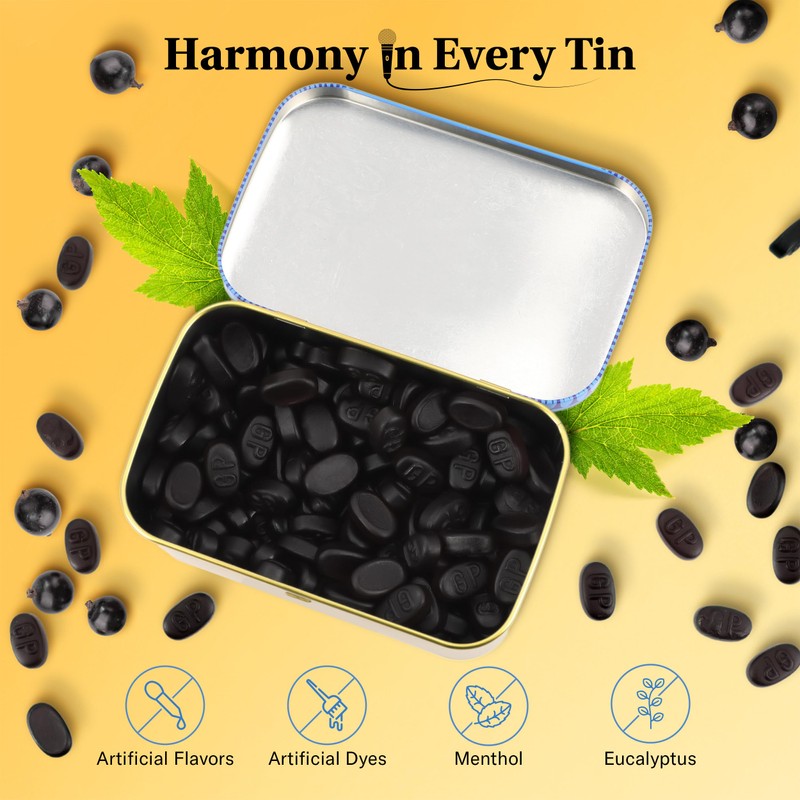 GRETHER'S Pastilles Classic Blackcurrant Natural Remedy Dry Mouth Relief -