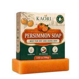 KAORI Deodorizing Persimmon Soap |Feel fresh and clean all day long | with Persimmon Extract for Men & Women (1pc)