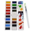 ART&GO Nomad AG42475 18 Colours Watercolour Paints, Plastic, White, Fine