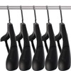 Plastic Extra Wide Suit Hangers, Pack of 15, Width: 17.7",Notched