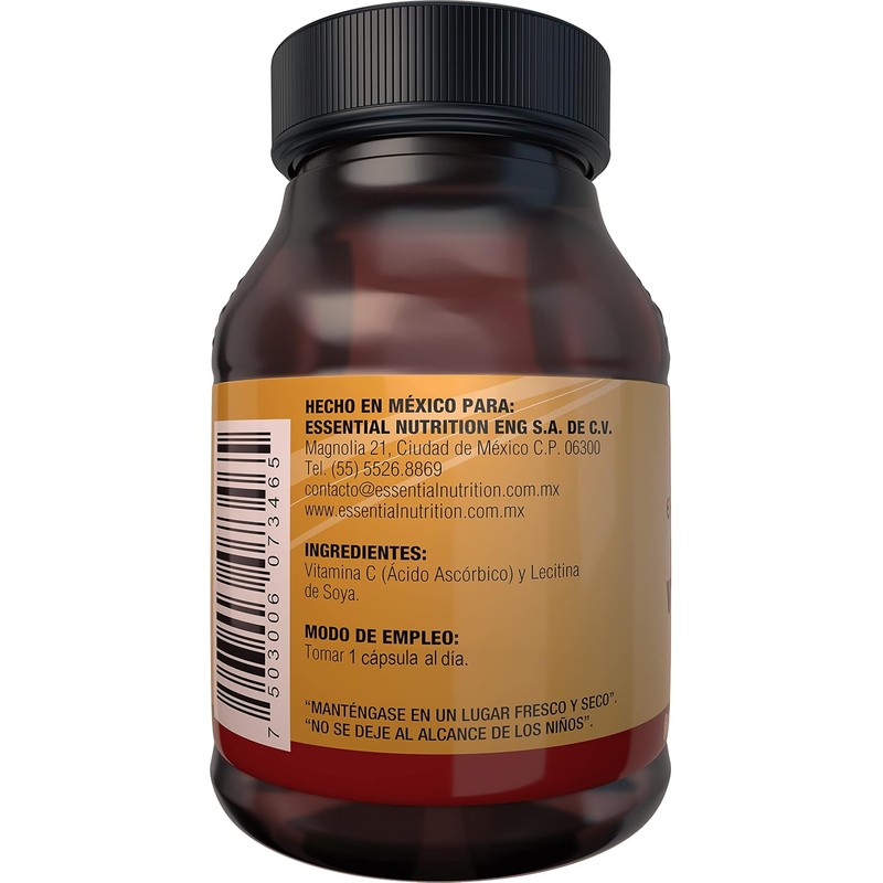 Essential Nutrition Vitamina C-500 Vitamina C-500 Cpsulas