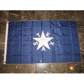 Moon Knives 3x5 Embroidered Sewn Texas Conrad Zavala Battle 300D Nylon Flag 3x5 - Party Decorations Supplies For Parades - Prime Outside, Garden, Men Cave Decor Flag