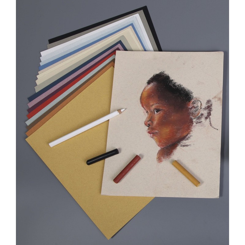 Clairefontaine Ingres 96487C Drawing Pad Glued 25 Sheets 130 g