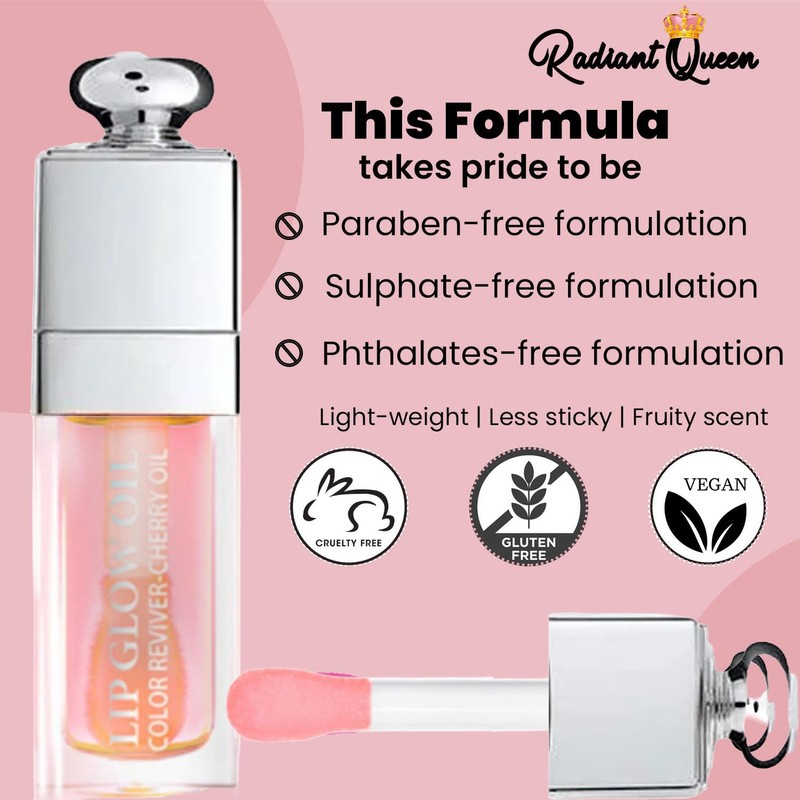 Radiant Queen Lip GlowOil - Watermelon I Maximizing, Moisturizing and
