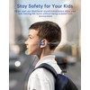 Mehomeli Kids Headphones, Wired Air Conduction Open Ear Headphones, 85dB