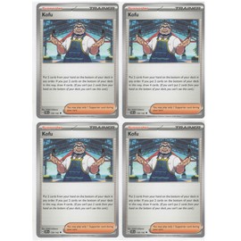 Kofu 138/142 - Stellar Crown Trainer Card Set x4 - Playset