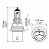 HELLA 9004LL Long Life Bulb, 12V, 65/455W